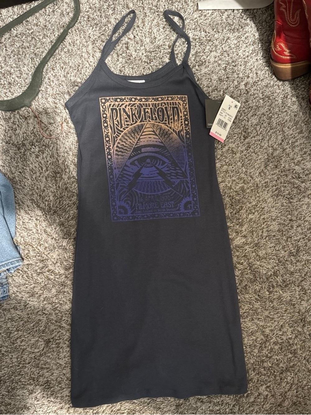 Pink Floyd mini dress
